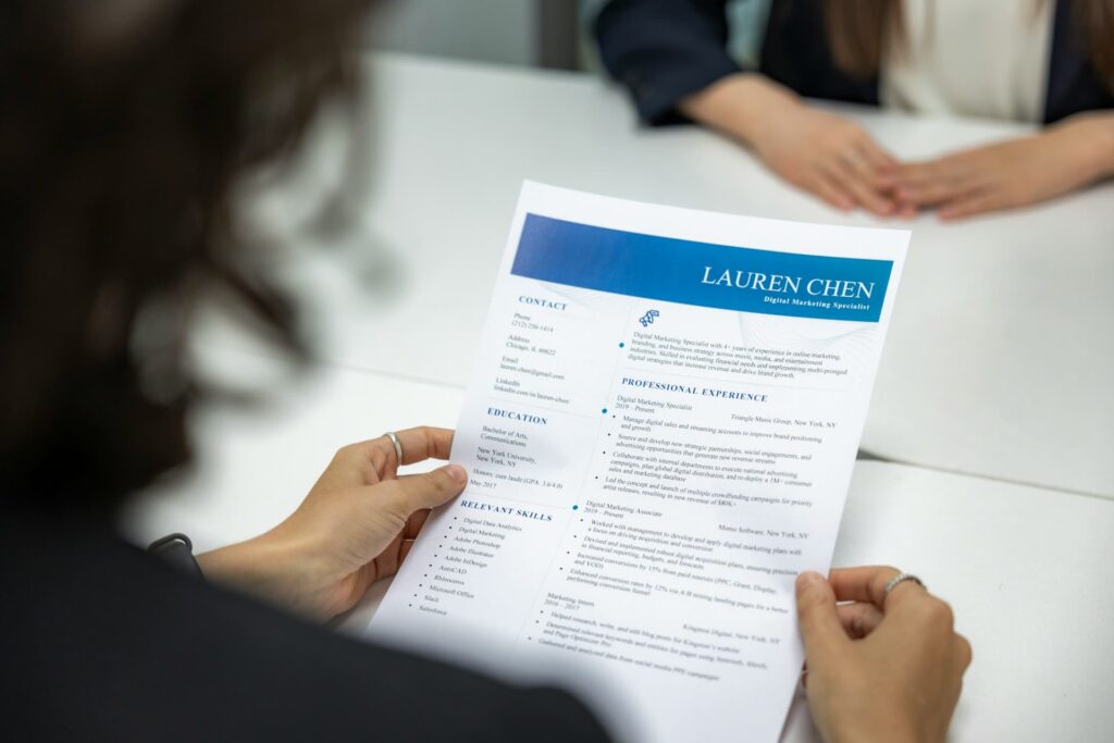 accompagnamento scelta del lavoro